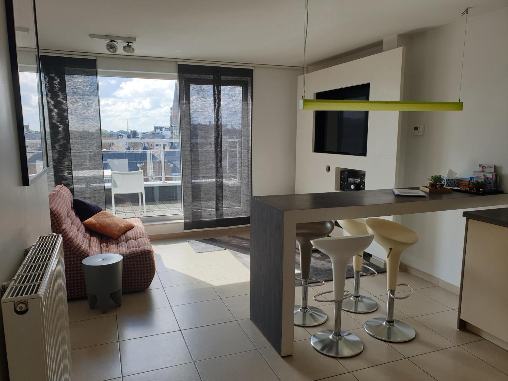 Апартаменты Penthouse Bij Leopoldpark Остенде Экстерьер фото