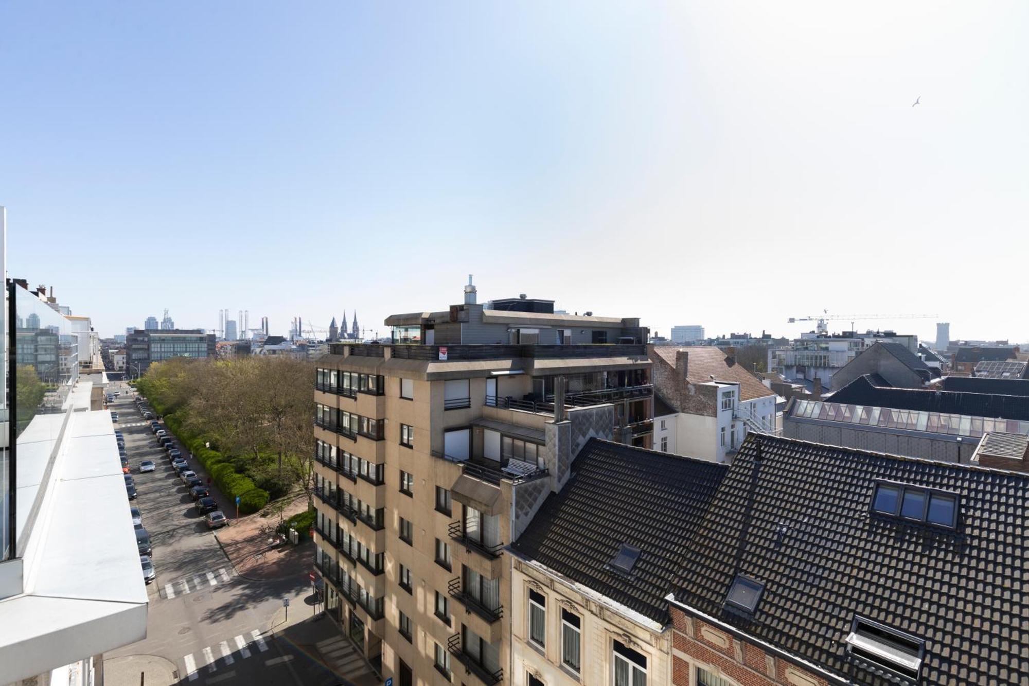 Апартаменты Penthouse Bij Leopoldpark Остенде Экстерьер фото