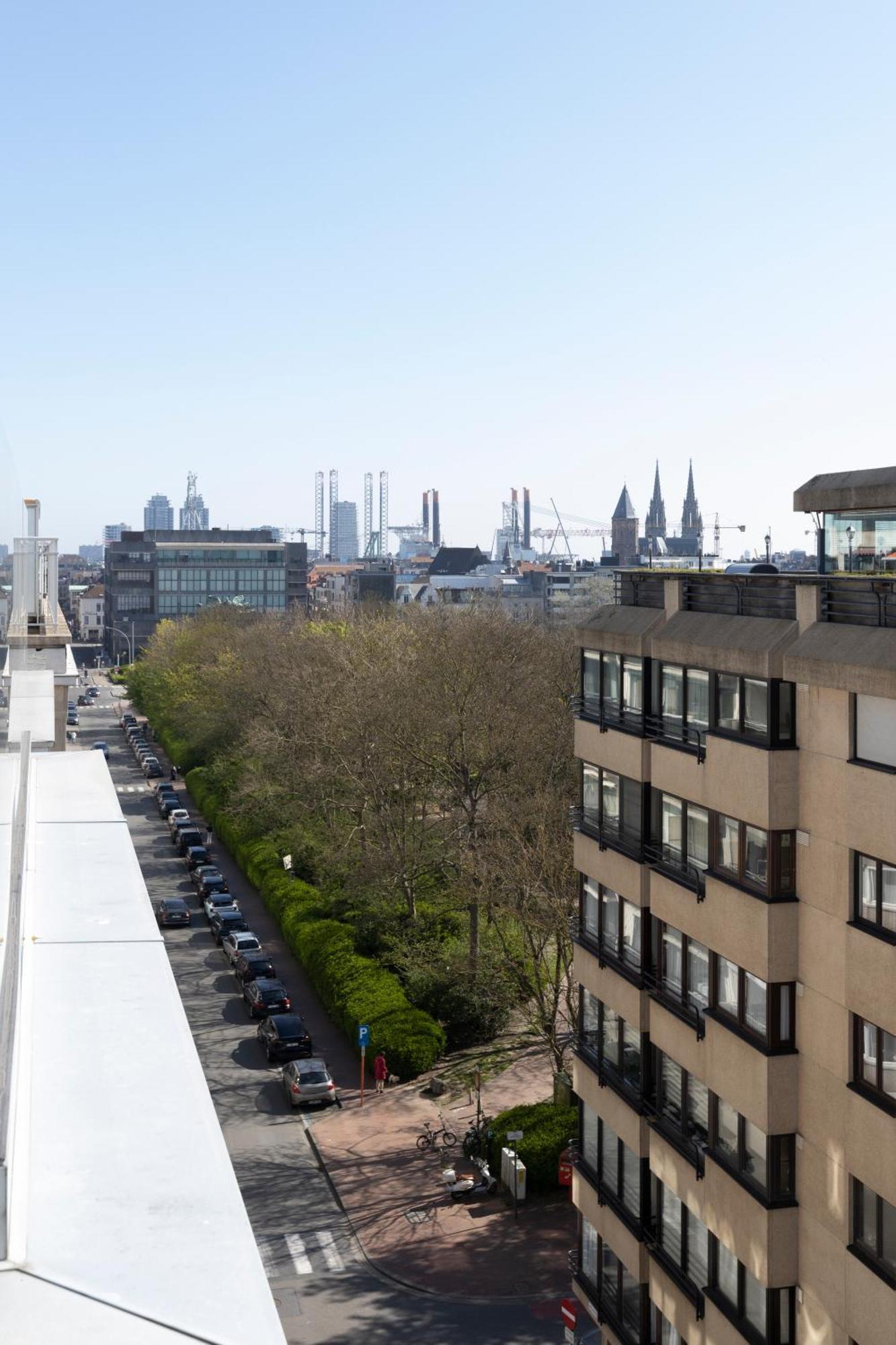 Апартаменты Penthouse Bij Leopoldpark Остенде Экстерьер фото
